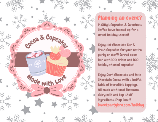 Cocoa & Cupcakes Holiday Catering